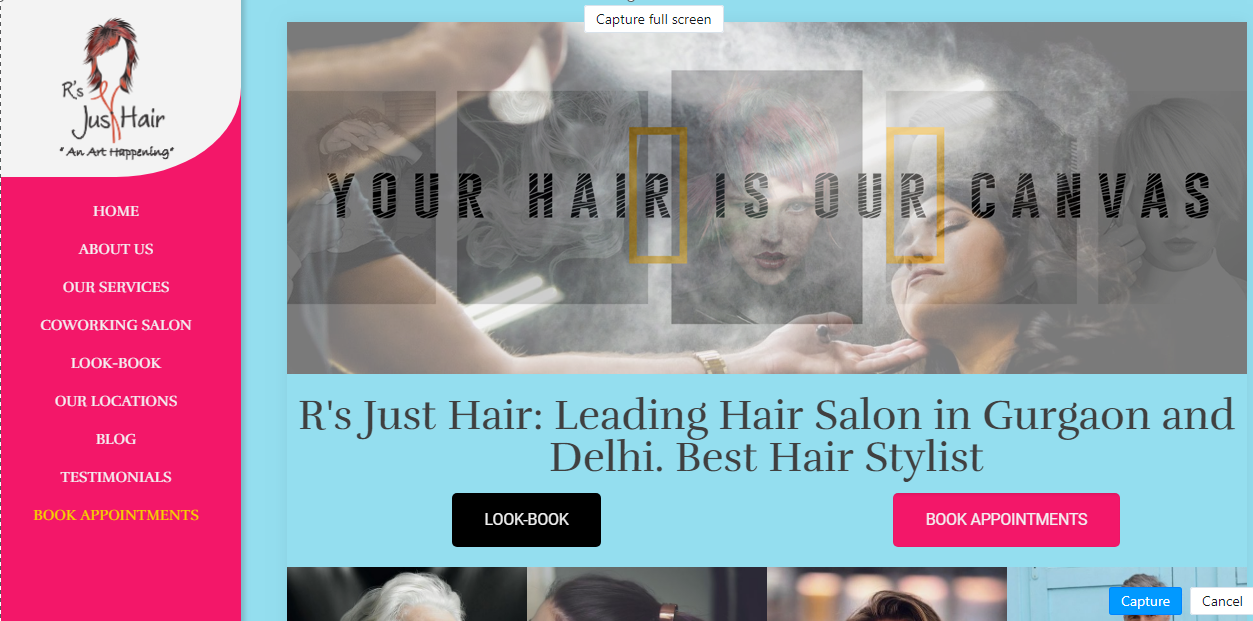 R's Just Hair: Popular Hair Salon in Gurgaon | Unrealistic Trends