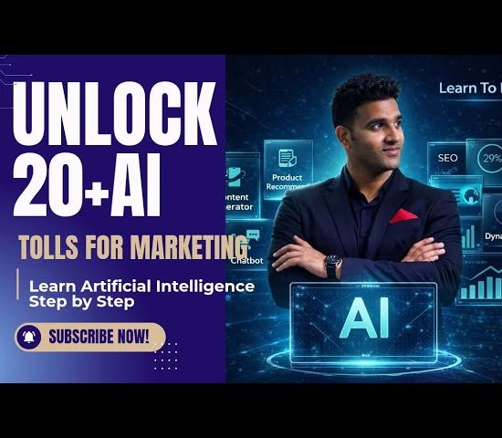 20+ AI Marketing Tools You Must Learn Today 🔥 (Beginner to Pro)