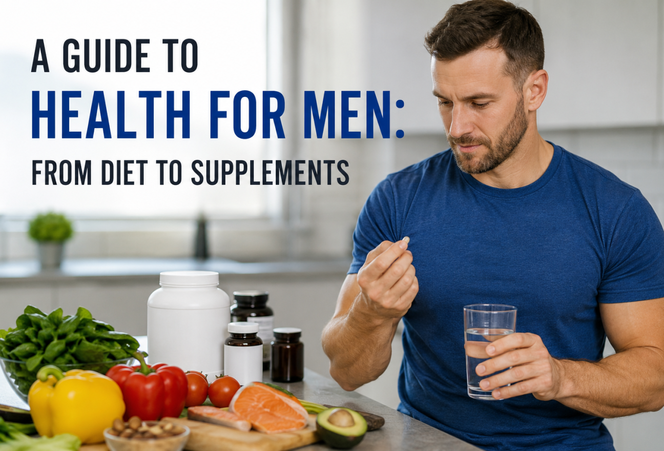 A Guide to Health for Men: From Diet to Supplements