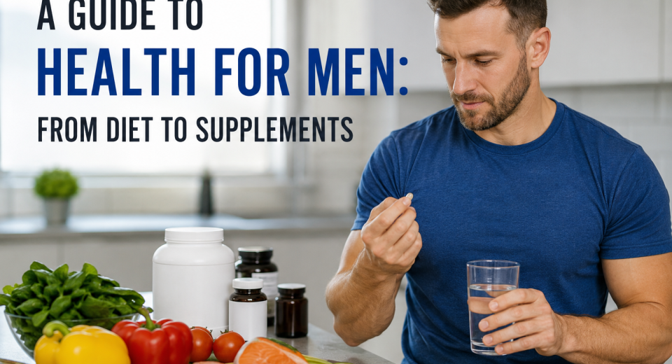 A Guide to Health for Men: From Diet to Supplements