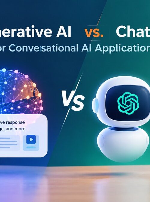 Generative AI vs ChatGPT for Conversational AI Applications